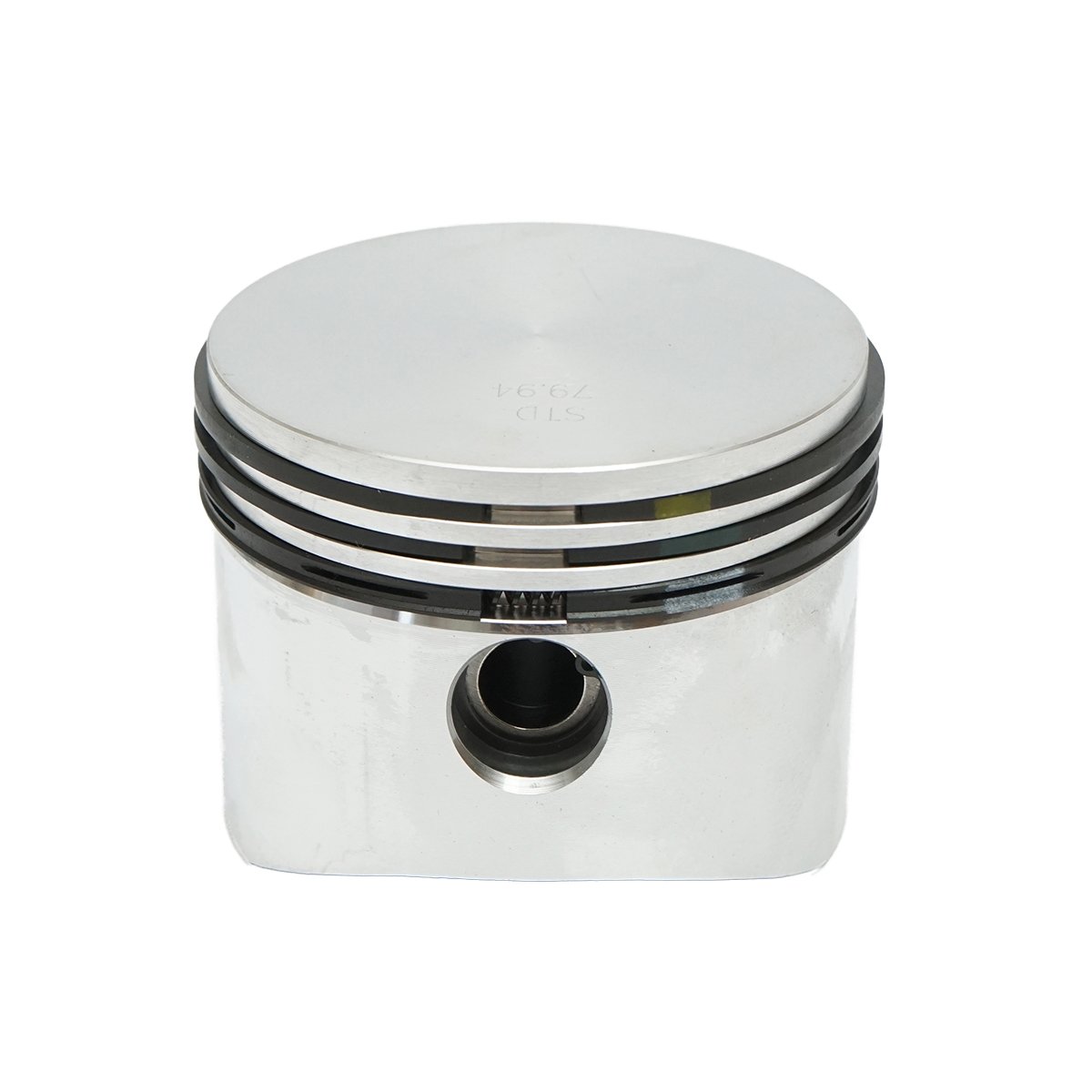 Piston cu segmenti 80mm, bolt si sigurante pentru compresor aer Tractor Forestier cu motor Perkins